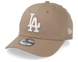 Kids Los Angeles Dodgers League Essential 9Forty Camel/White Adjustable - New Era