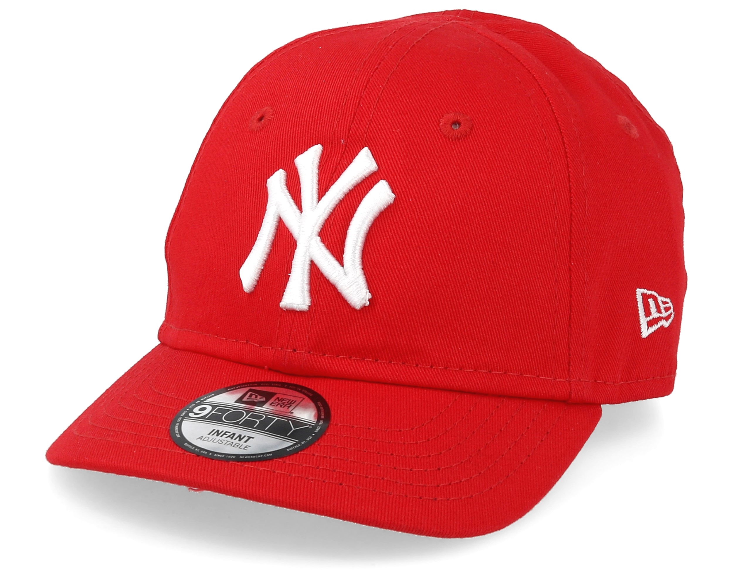 Kids New York Yankees League Essential 9Forty Infant Red/White ...