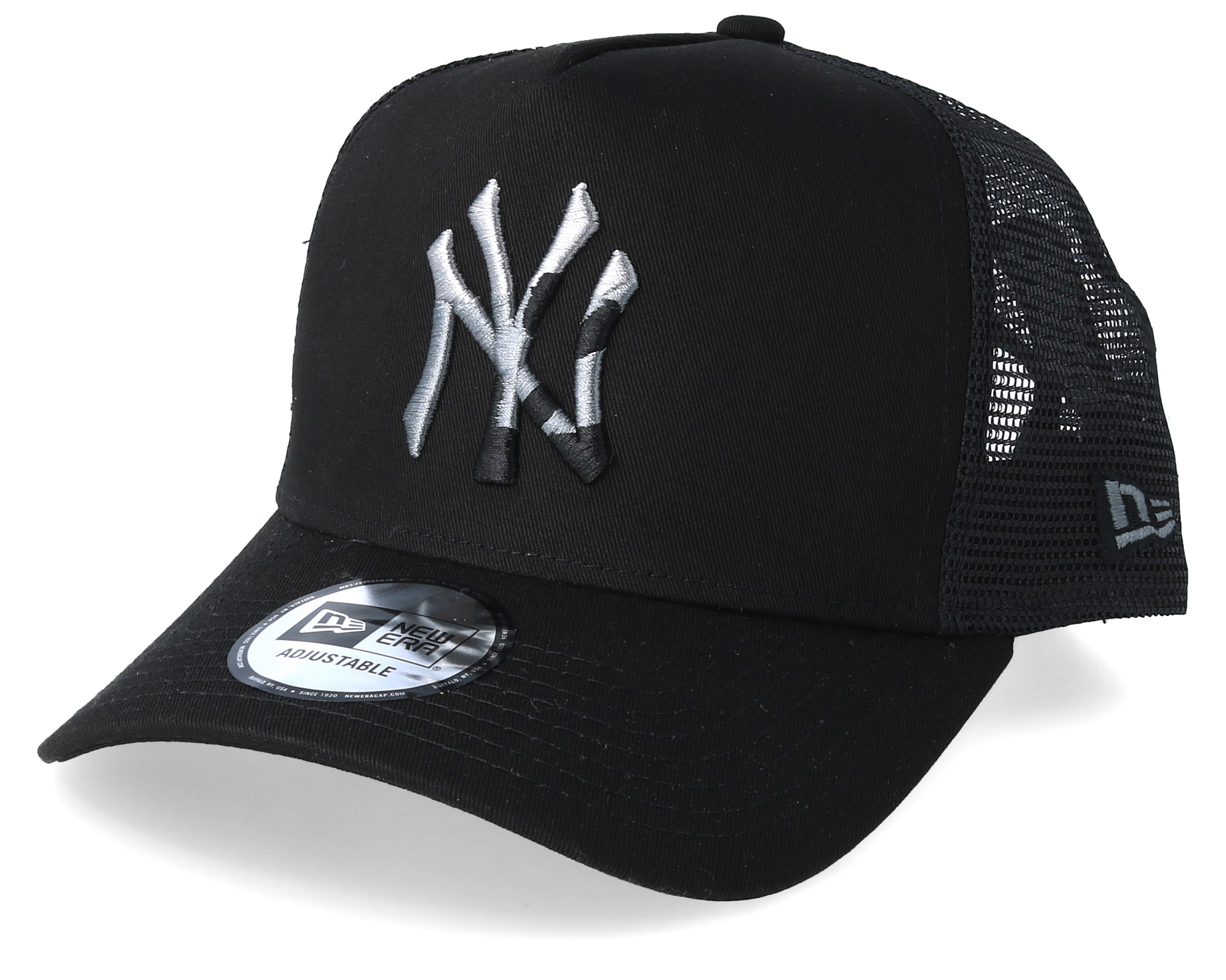 New York Yankees Camo Infill Black Trucker - New Era cap ...