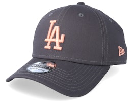 Los Angeles Dodgers Essential 39Thirty Dark Grey/Pink Flexfit - New Era