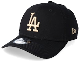 Los Angeles Dodgers Essential 39Thirty Dark Grey/Camel Flexfit - New Era