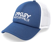 Factory Pilot Hat Poseidon/White Trucker - Oakley