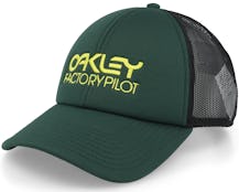 Factory Pilot Hunter Green/Black Trucker - Oakley