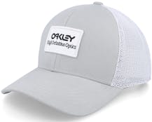 B1b High Definition Optics  Patch Stone Gray/White Trucker - Oakley