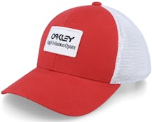 B1b High Definition Optics Patch Red Line/White Trucker - Oakley