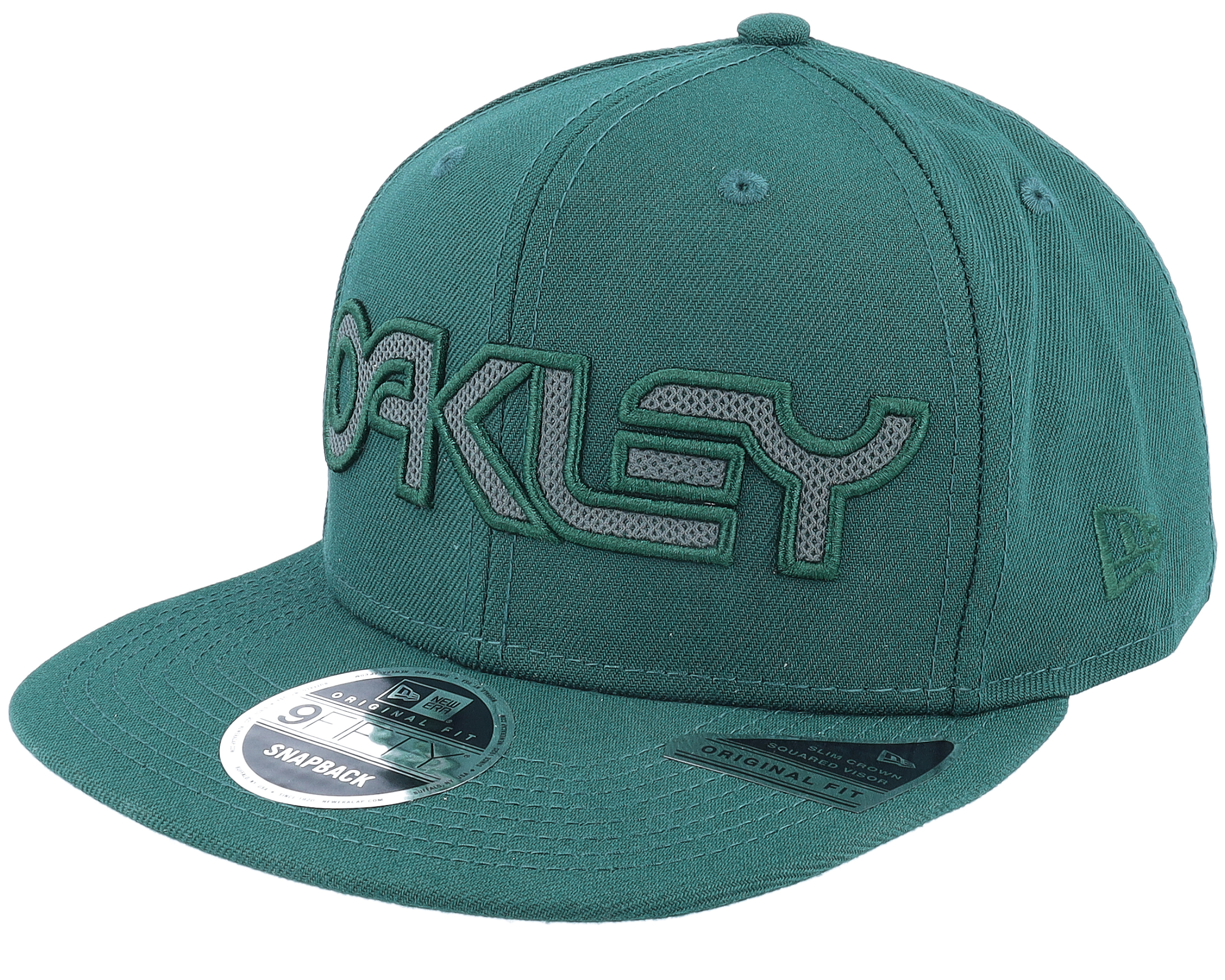Caps B1b Meshed Fb Hat Hunter Green Helmet Snapback - Oakley