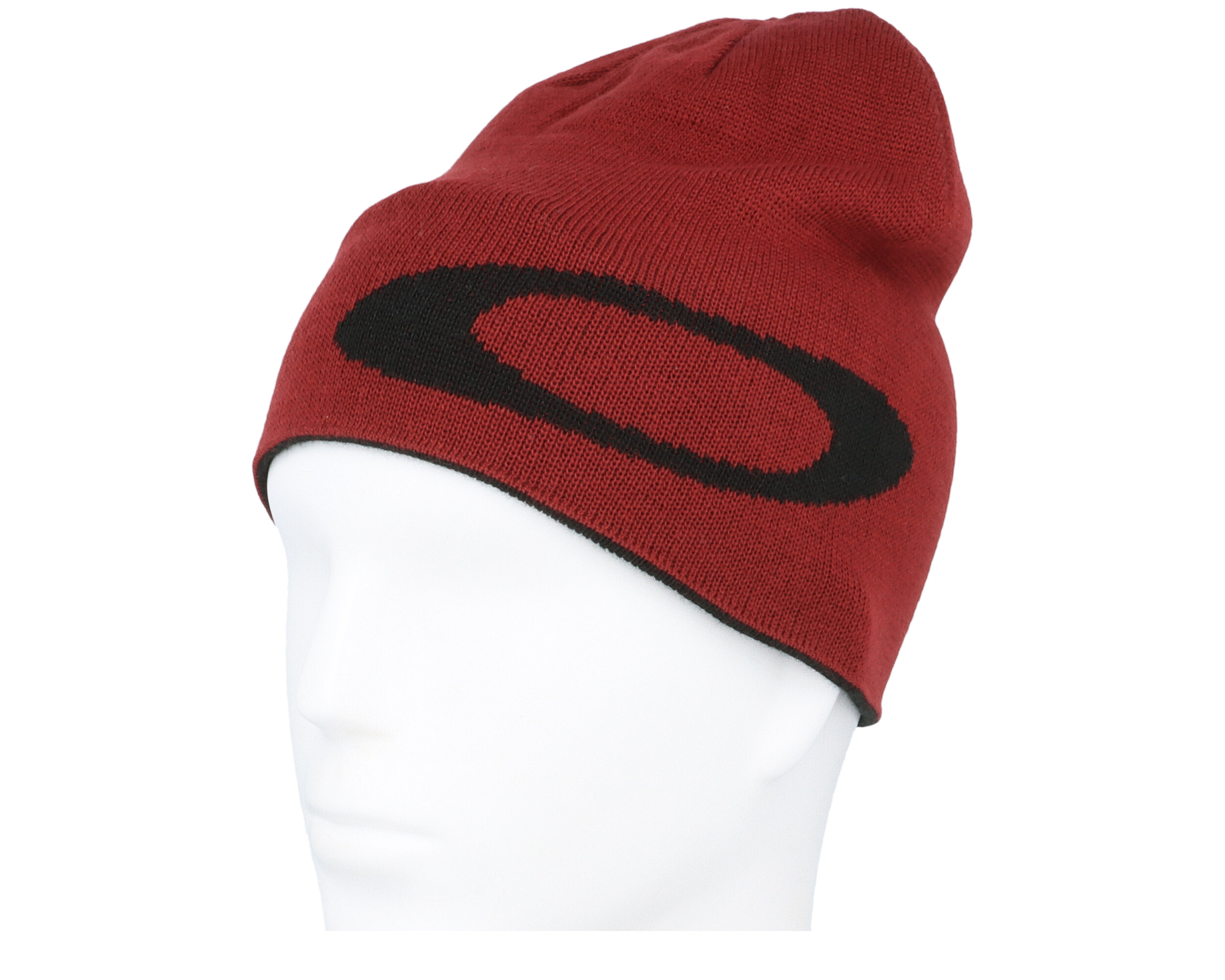 Oakley Ellipse Graphic Beanie フレームレッド Oakley Men's Beanie Ellipse, Flame Red at Amazon Men's