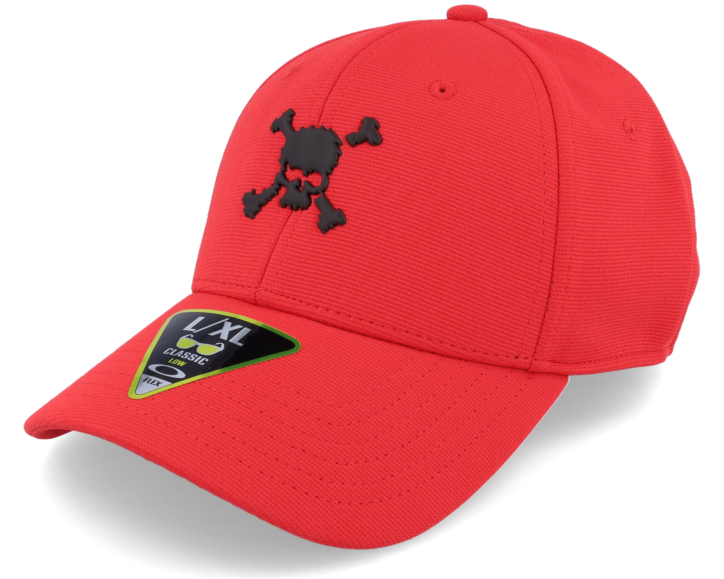 Scatter Skull Ff Hat Red Line Flexfit - Oakley cap