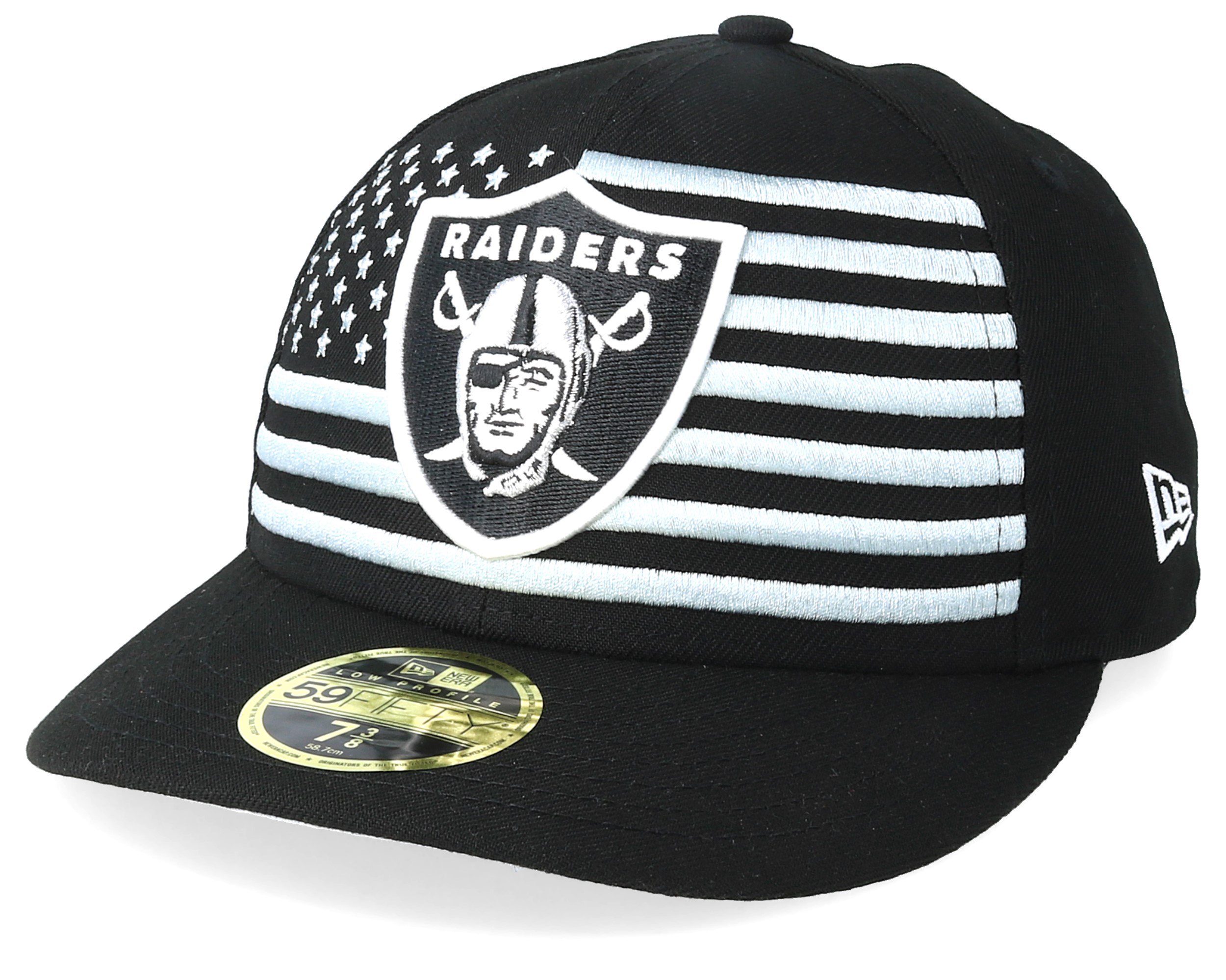 Men's Las Vegas Raiders New Era Black 2020 NFL Draft Official Draftee  59FIFTY Fitted Hat