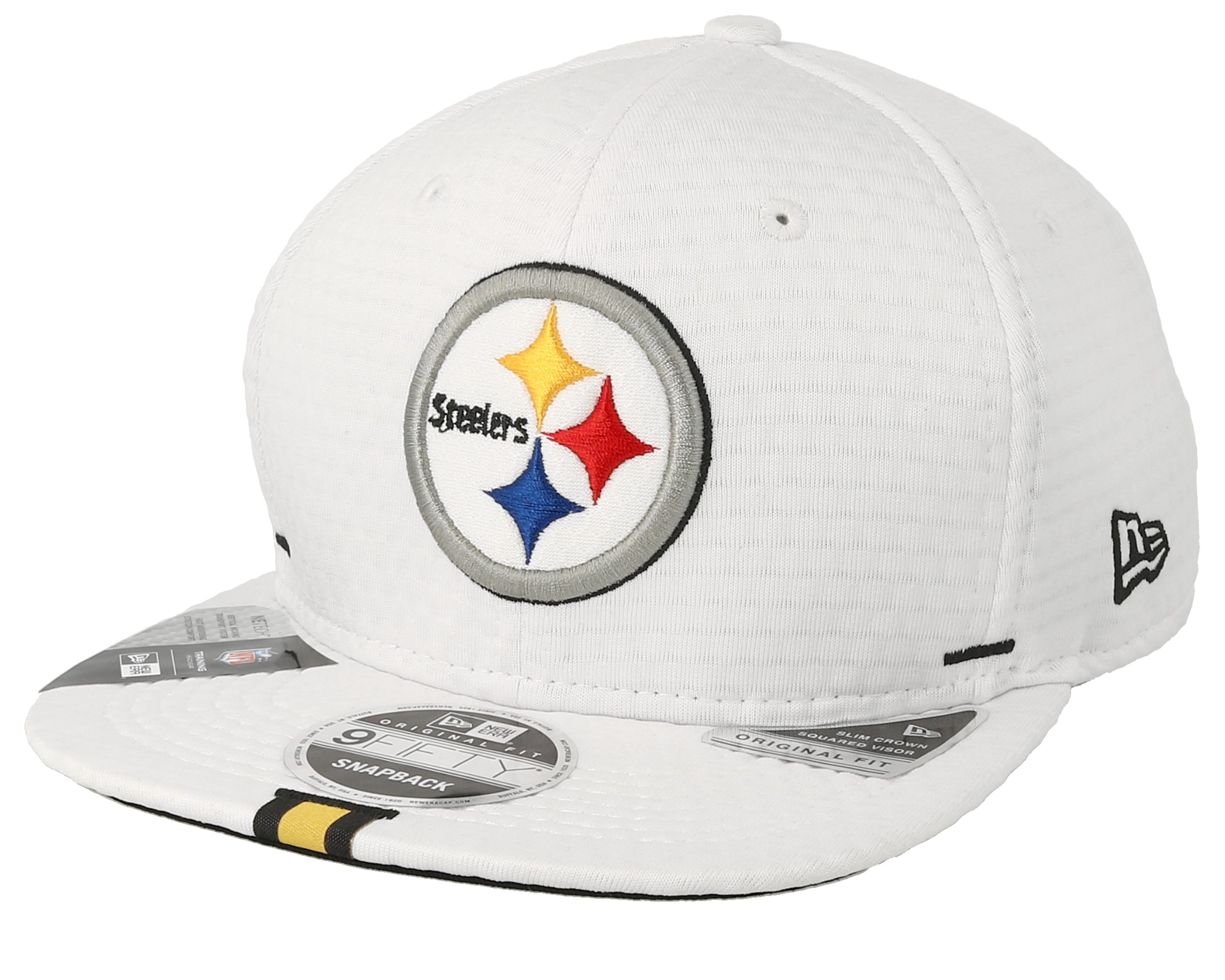 Introducing the @neweracap Official 39THIRTY 2022 Pittsburgh #Steelers  Sideline Hat The chrome white cap stands out in any collection but…