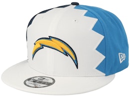 Los Angeles Chargers 9Fifty NFL Draft 2019 White/Light Blue/Navy Snapback - New Era