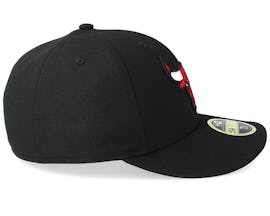 Chicago Bulls Low Profile 59Fifty Black Fitted - New Era