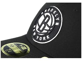 Brooklyn Nets Low Profile 59Fifty Black Fitted - New Era
