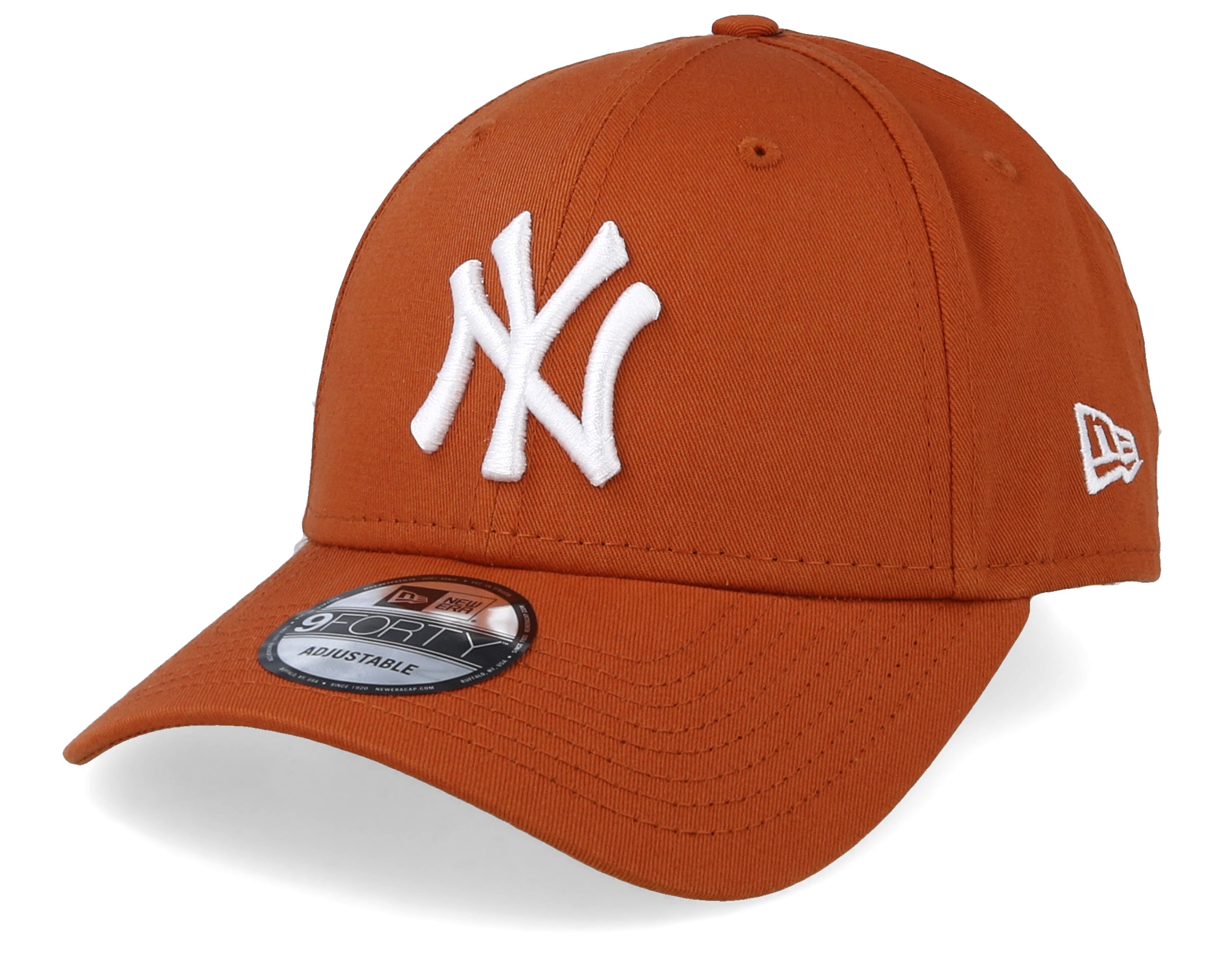 New York Yankees League Essential 9Forty Rust/White Adjustable - New ...