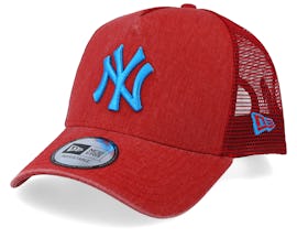 New York Yankees Washed Red/Blue Trucker - New Era