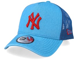 New York Yankees Washed Blue/Red Trucker - New Era