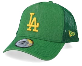 Los Angeles Dodgers Washed Green/Yellow Trucker - New Era