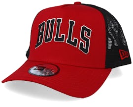 Chicago Bulls Reverse Team Red/Black Trucker - New Era
