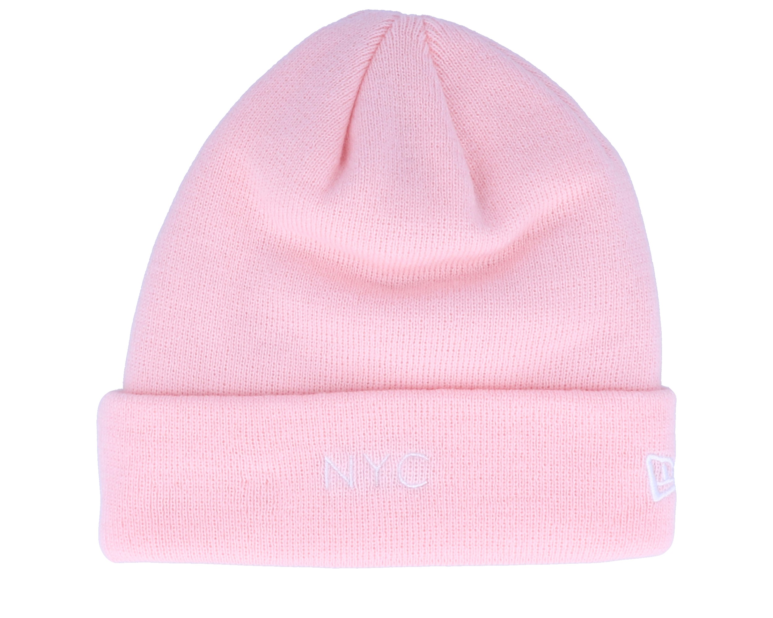 NYC Knit Pink Cuff - New Era beanie | Hatstoreworld.com