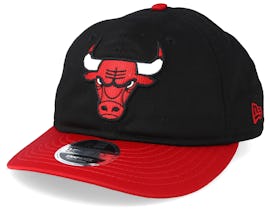 Chicago Bulls Retro Crown 9Fifty Black/Red Snapback - New Era