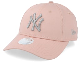 New York Yankees Women's League Essential 9Forty Pink/Silver Adjustable - New Era