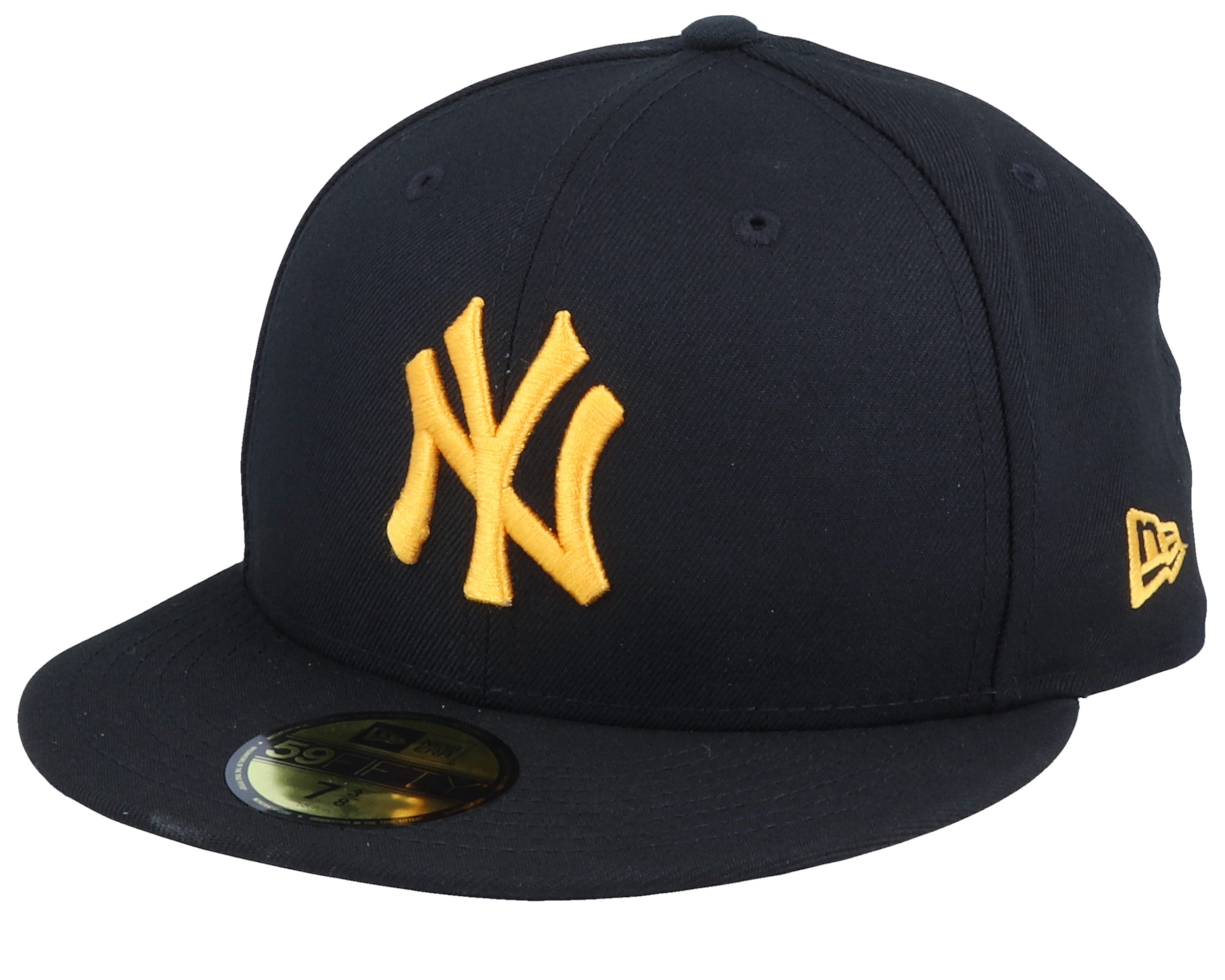 New York Yankees League Essential 59FIfty Black/Gold Fitted - New Era ...