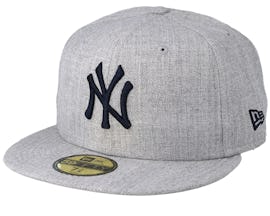 New York Yankees 59Fifty Heather Gray/Navy Fitted - New Era