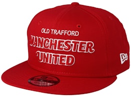 Manchester United Fall 19 Script 9Fifty Red Snapback - New Era