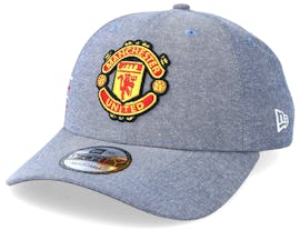 Manchester United Fall 19 Chambray 9Forty Blue Adjustable - New Era