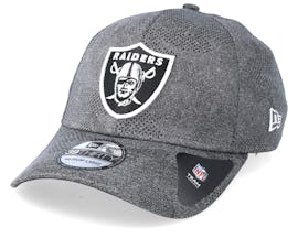 Oakland Raiders Engineered Plus Dark Grey Flexfit - New Era