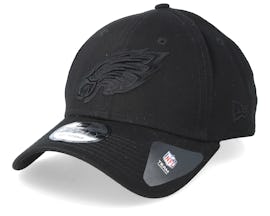 Philadelphia Eagles 9Forty Black/Black Adjustable - New Era