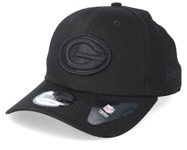 Green Bay Packers 9Forty Black/Black Adjustable - New Era