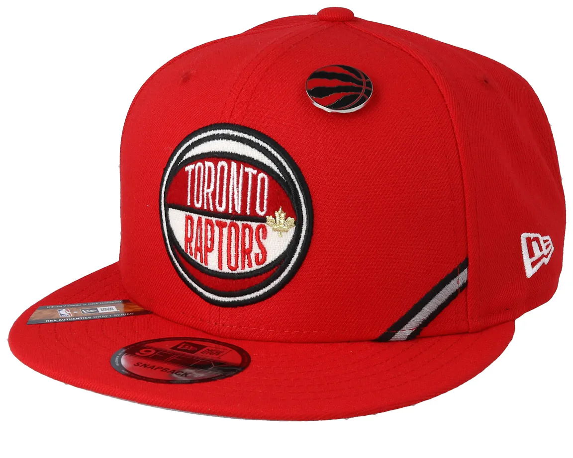 Toronto Raptors 19 NBA 9Fifty Draft Red Snapback - New Era cap ...