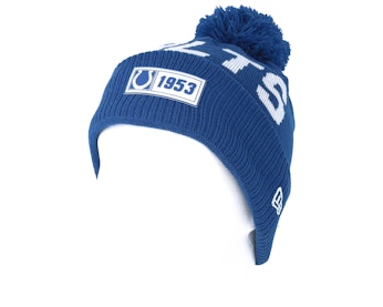 Indianapolis Colts On Field 19 Sport Knit Blue/White Pom