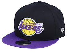 Los Angeles Lakers 9FIFTY Black/Purple Snapback - New Era