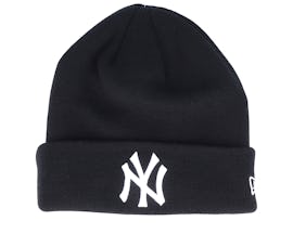 New York Yankees Essential Knit Black/White Cuff - New Era