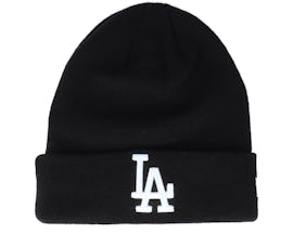 Los Angeles Dodgers MLB Essential Knit Black Cuff - New Era