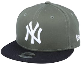 Kids New York Yankees Colour Block 9Fifty November Green/Black Snapback - New Era