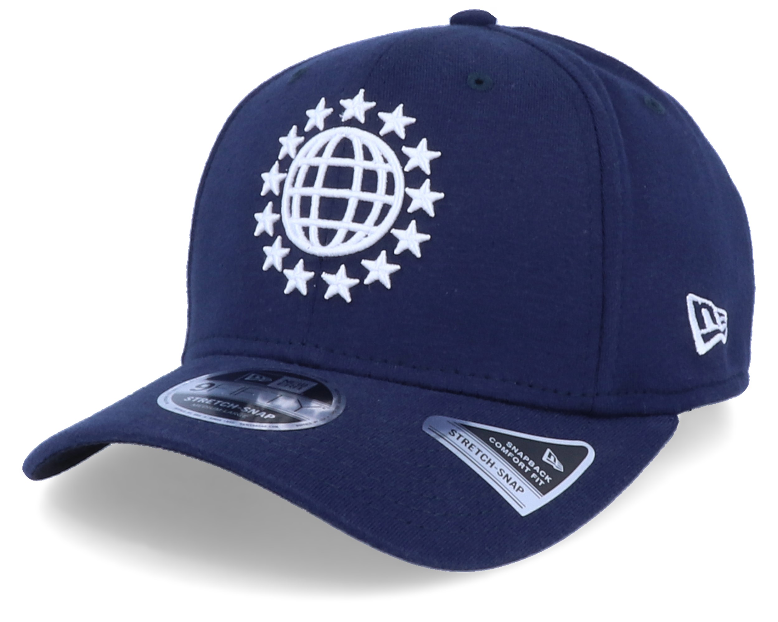 Uni Stretch-Snap 9Fifty Navy/White Adjustable | Hatstoreworld.com