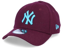 New York Yankees Melton 9Forty Maroon/Blue Adjustable - New Era