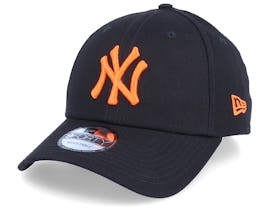 New York Yankees League Essential 9Forty Black/Orange Adjustable - New Era