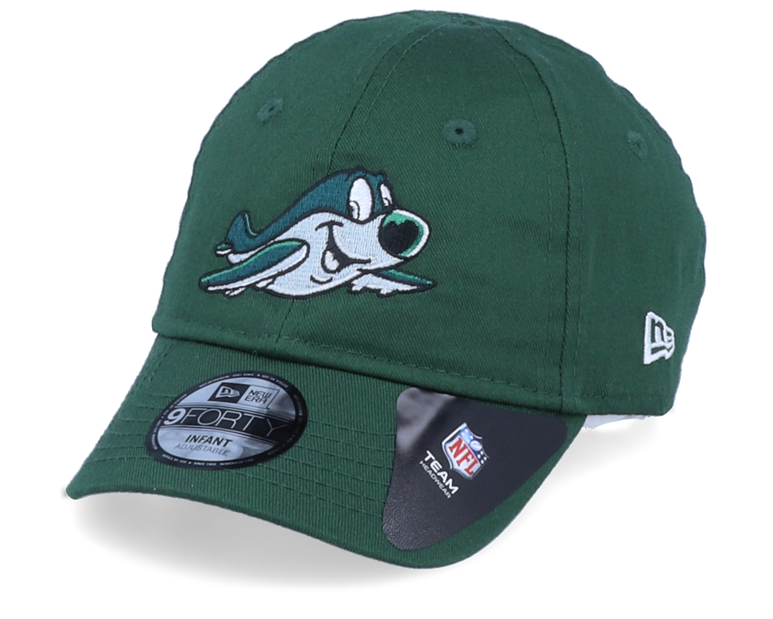 New York Jets Infant Mascot 9Forty Green Adjustable New Era