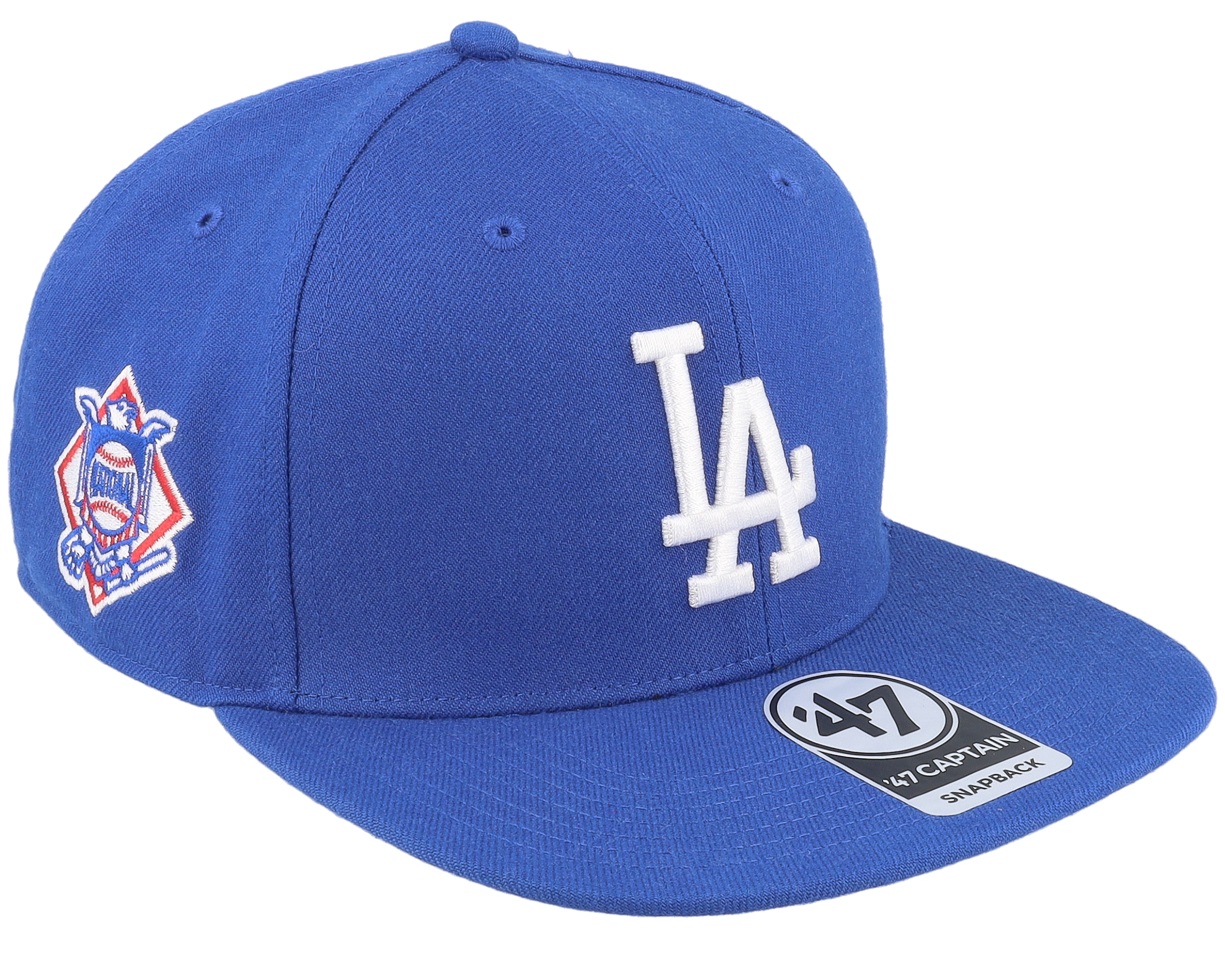 Los Angeles Dodgers No Shot Royal Snapback '47 Brand