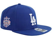 Los Angeles Dodgers MLB Sure Shot Captain Royal Snapback