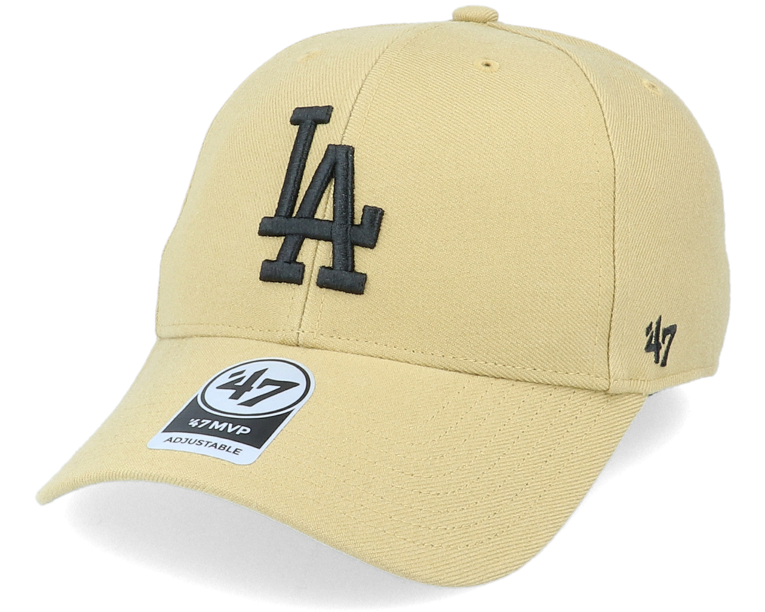 47 Los Angeles Dodgers MVP Adjustable Hat Baseball Cap - Khaki