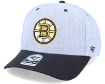 Boston Bruins Storm Cloud Mvp DP Charcoal/Black Adjustable - 47 Brand