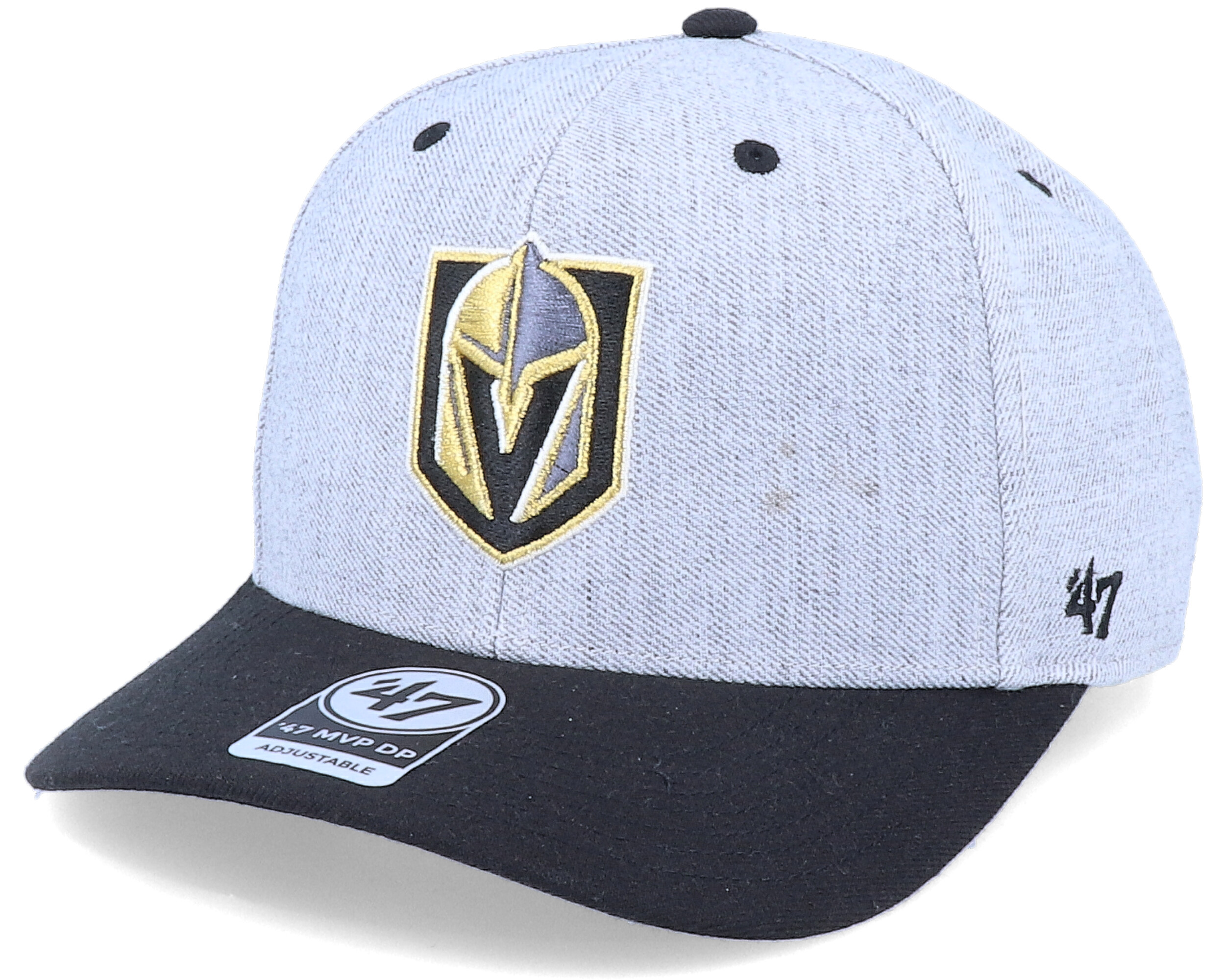 47brand Vegas Golden Knights All Black Classic DP Snapback Cap