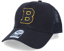 Boston Bruins Mvp DT Chain Link Black/Yellow Trucker - 47 Brand