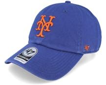 New York Mets Cooperstown Clean Up Royal Blue Dad Cap - 47 Brand