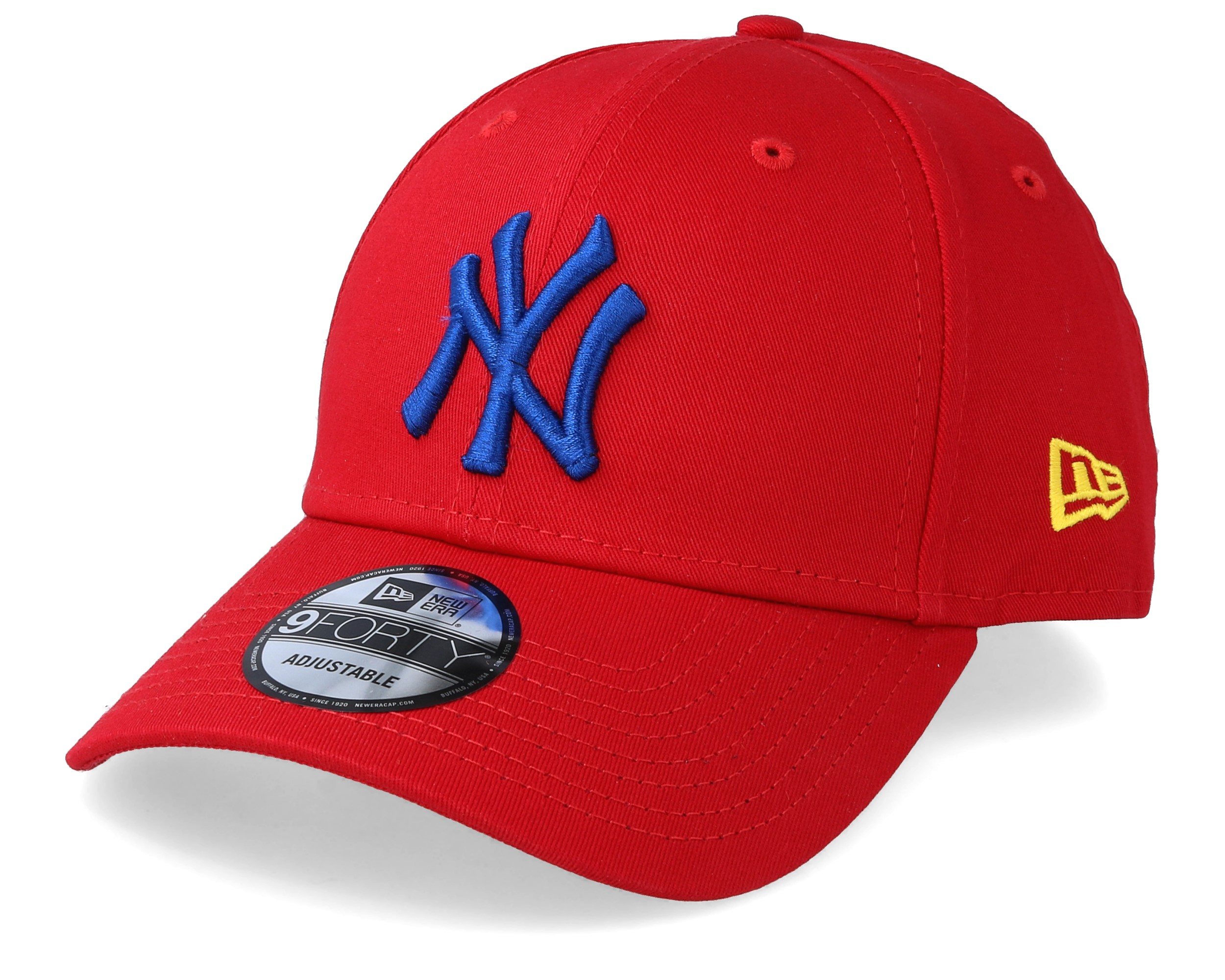 New York Yankees Essential 9Forty Scarlet/Royal Adjustable - New Era ...
